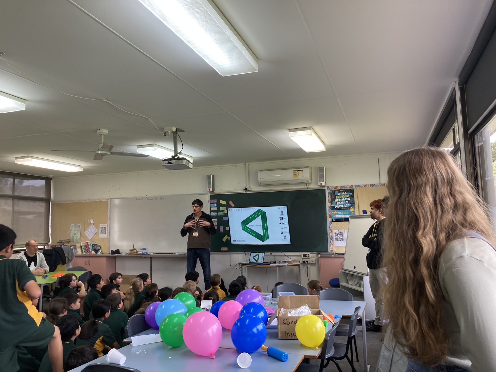 Workshops engage primary school students with quantum physics